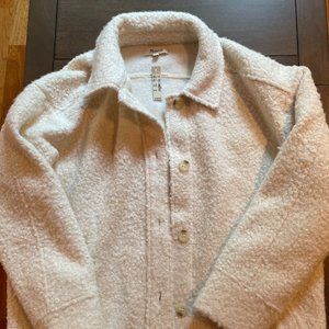 Madewell fleece jacket S NWT